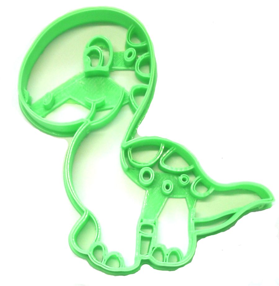 Brachiosaurus Dinosaur Long Neck Sauropod Cookie Cutter 3D Printed USA PR2339