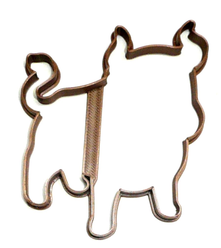 Bull Rodeo Animal Horns Cattle Rancher Beef Farm Cookie Cutter USA PR2750