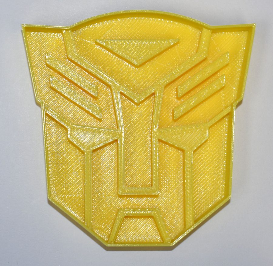 Bumblebee Autobot Transformer Character Cookie Cutter 3D Printed USA PR722