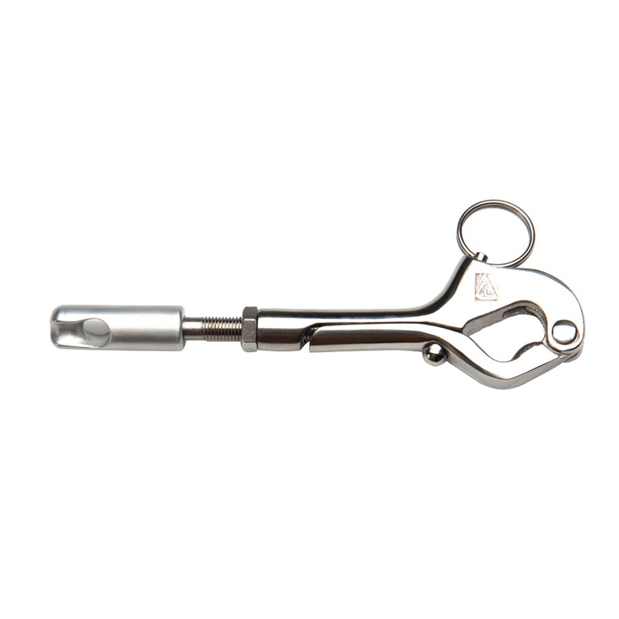 C. SHERMAN JOHNSON LS-3100 OVER CENTER GATE HOOK W/SPLICE EYE