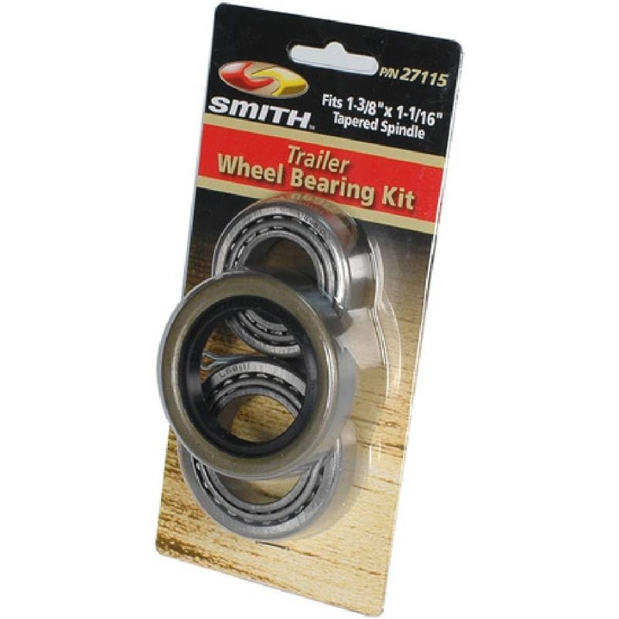 C.E. SMITH 27115 Bearing Kit with 1-1/16 INCHto 1-3/8 INCHTapered Spindle - Essential Boat Repair Kit with Durable Parts