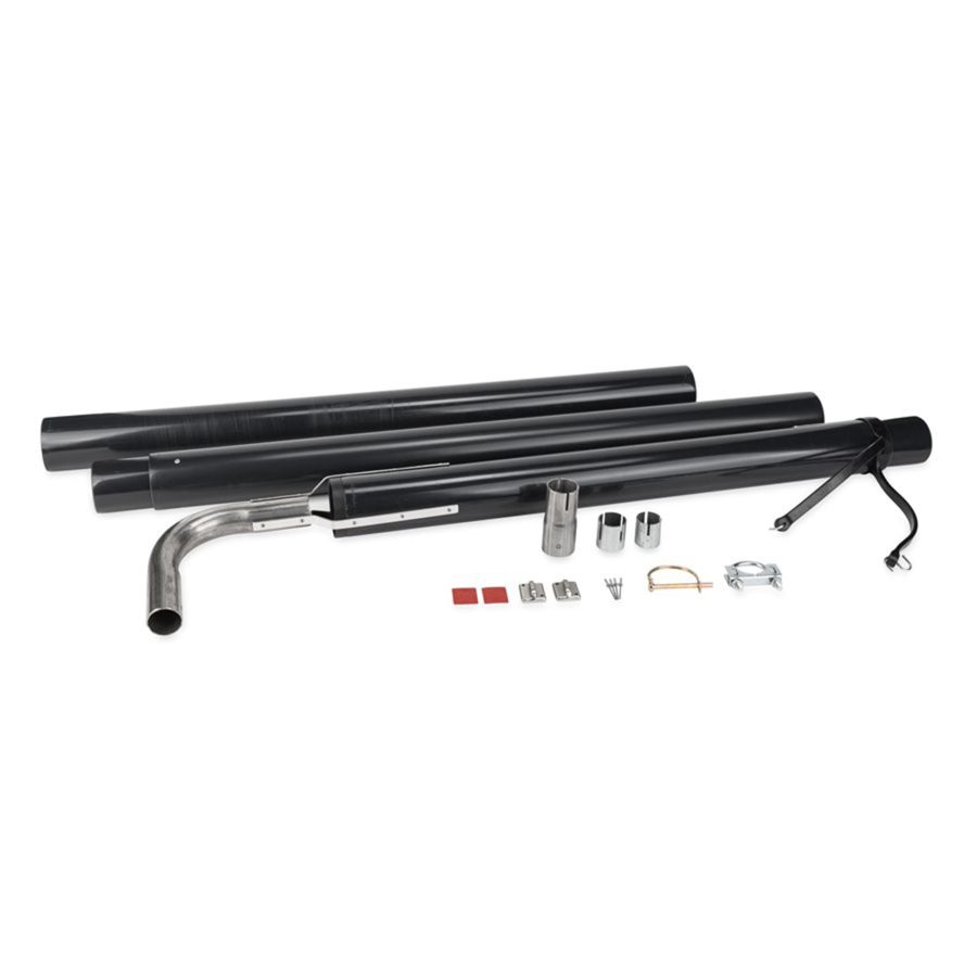 CAMCO 44461 Gen-Turi RV Generator Exhaust Venting System | Directs Generator Exhaust above the Roof Line while Reducing Noise | ,Black