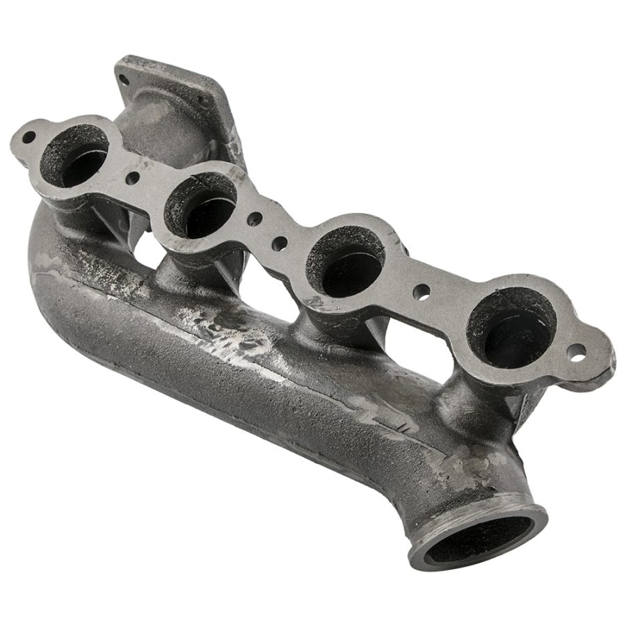 CAST Iron Single Turbo Manifold For LS 4.8 5.3 6.0 6.2 compatible for Silverado Compatible for Sierra