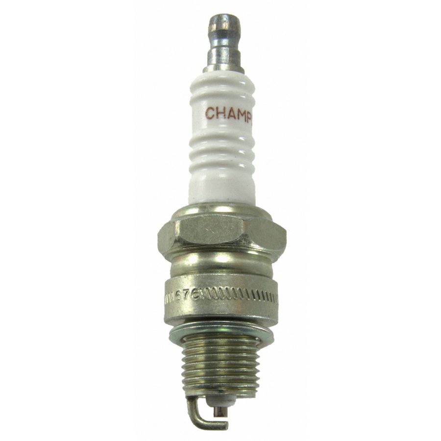 CHAMPION 938M Spark Plug; Copper Plus; Marine Spark Plug; Non Resistor; Nickel Copper Alloy; 0.500 Inch Thread Reach; Gasket Seat; Gap Range 0.022 - 0.028 Inch (Case of 4)