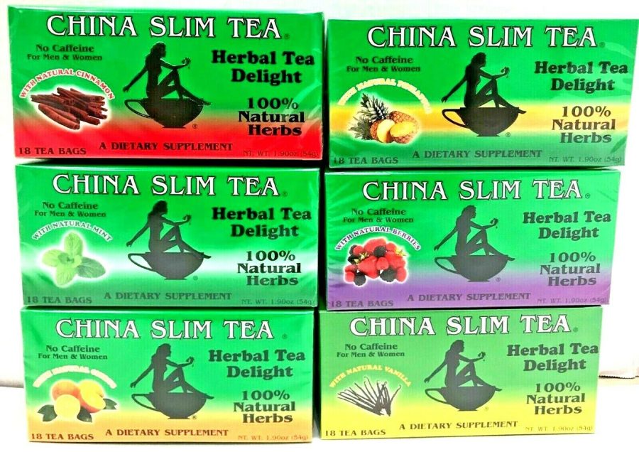 CHINA SLIM TEA Herbal Tea Dietary Supplement (with NATURAL HERBS)