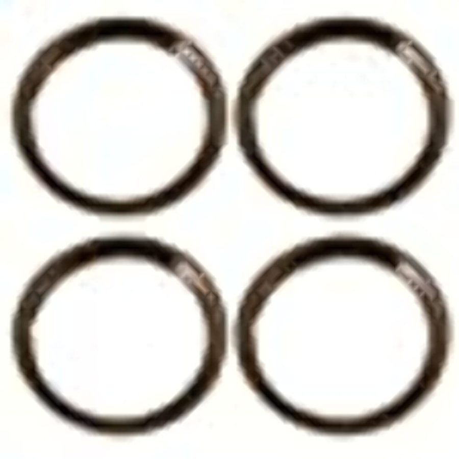 COAST TO COAST IWC1516S Set of 4 Stainless Steel 16 Inch Beauty Trim Rings with Metal Clip Retention System - Part Number: