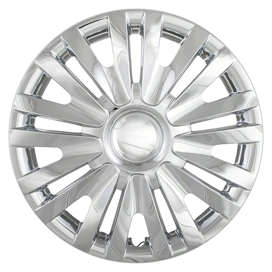 COAST TO COAST IWC50715S Fits 14-15 VW Golf 15 INCH Wheels-Silver Hubcaps-9 Split Spoke IWC- The Chrome Warehouse