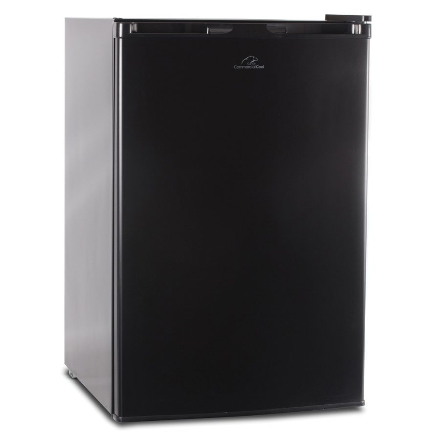 COMMERCIAL COOL CCR45B Compact Refrigerator/Freezer (4.5 Cubic Feet, Black)