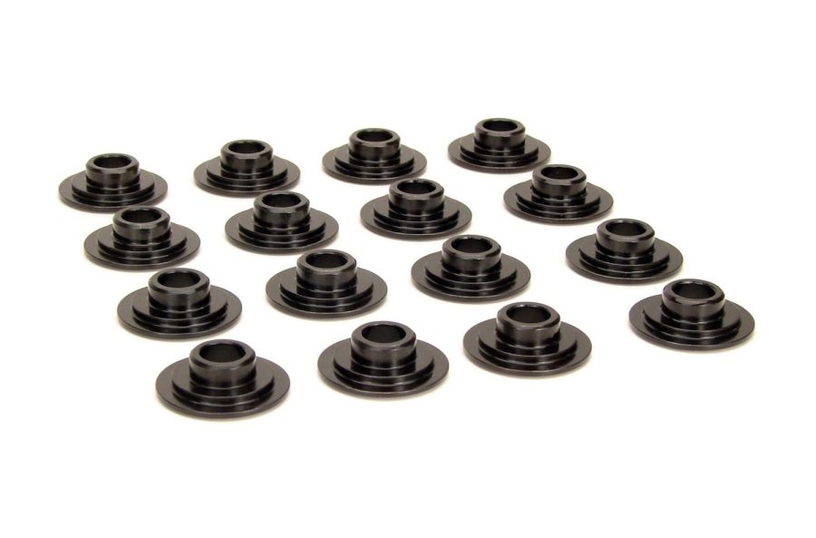 COMP CAMS 740-16 10 Degree Superlock Steel Retainer Set of 16 for 1.437 INCH-1.500 INCH OD Valve Spring , Black