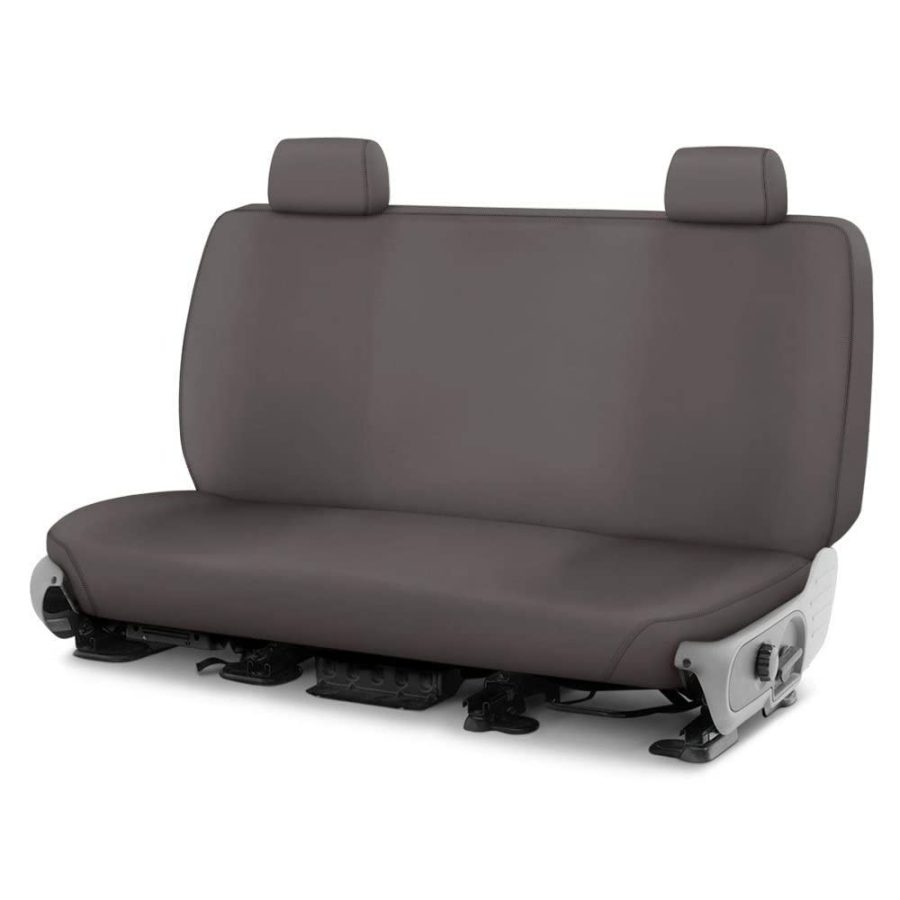 COVERCRAFT SS7432PCGY SeatSaver Second Row Custom Fit Seat Cover for Select Ram 1500 Models - Polycotton (Grey)