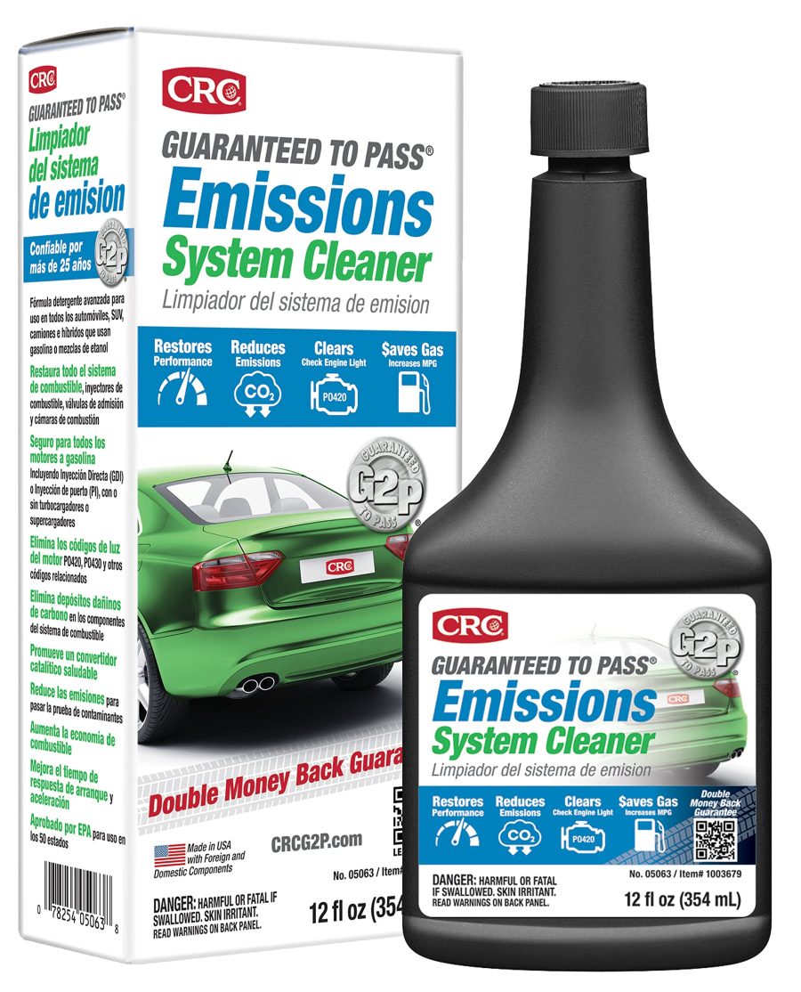 CRC 05063 Guaranteed to Pass Emissions Test Formula, 12 Fluid Ounce