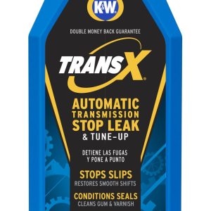 CRC 402033X6 K&W Trans-X Automatic Transmission Stop Leak & Tune-Up - 32 Fl Oz Leak Repair Solution for Automotive, Power Steering, Hydraulic Systems | Car Care Fluids