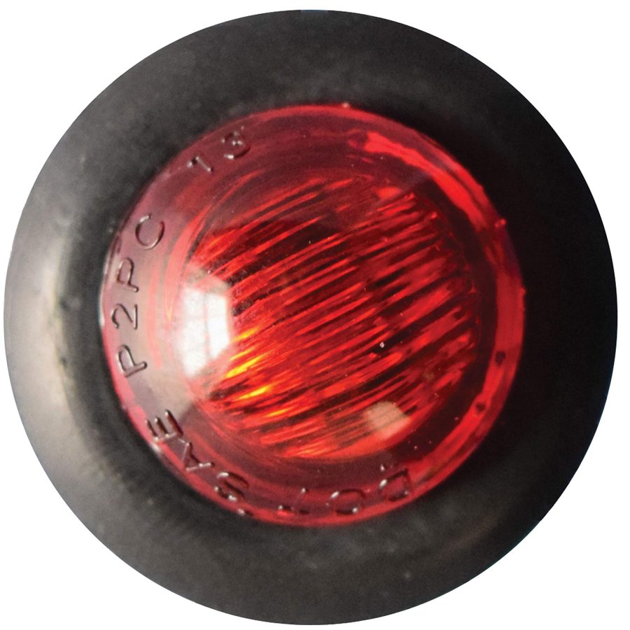 CREATIVE PRO 003-183RR Fasteners Unlimited Bullet Led Light Red W/Grommet