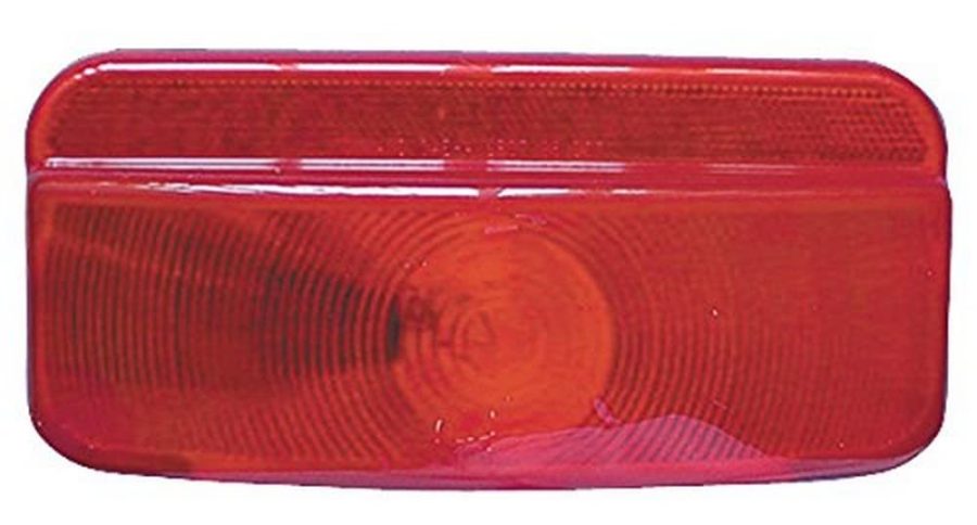 CREATIVE PRO 89-187 Fasteners Unlimited Red Replacement Lens for Compact Tail Light