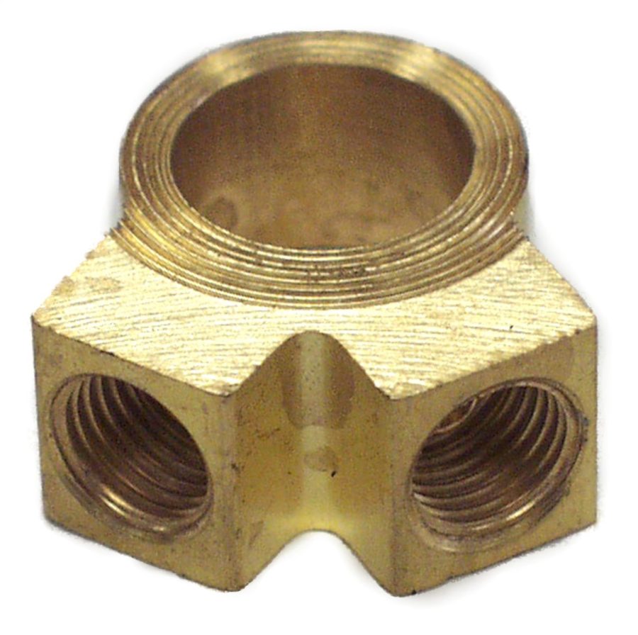 CROWN AUTO JA000557 Brake Fitting 1941-1945 MB; 1945-1949 CJ-Y-Fitting for Brake Master Cylinder