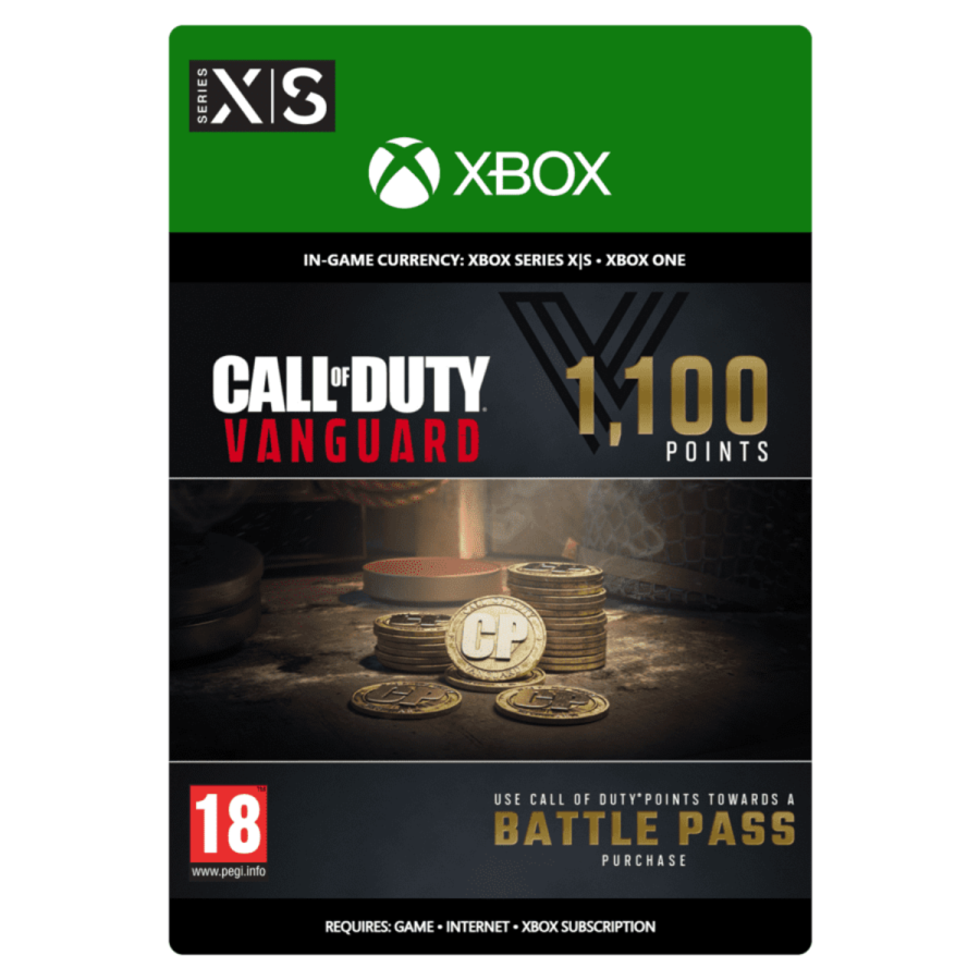 Call of Duty: Vanguard 1100 Points Digital Download Key (Xbox One/Series X)