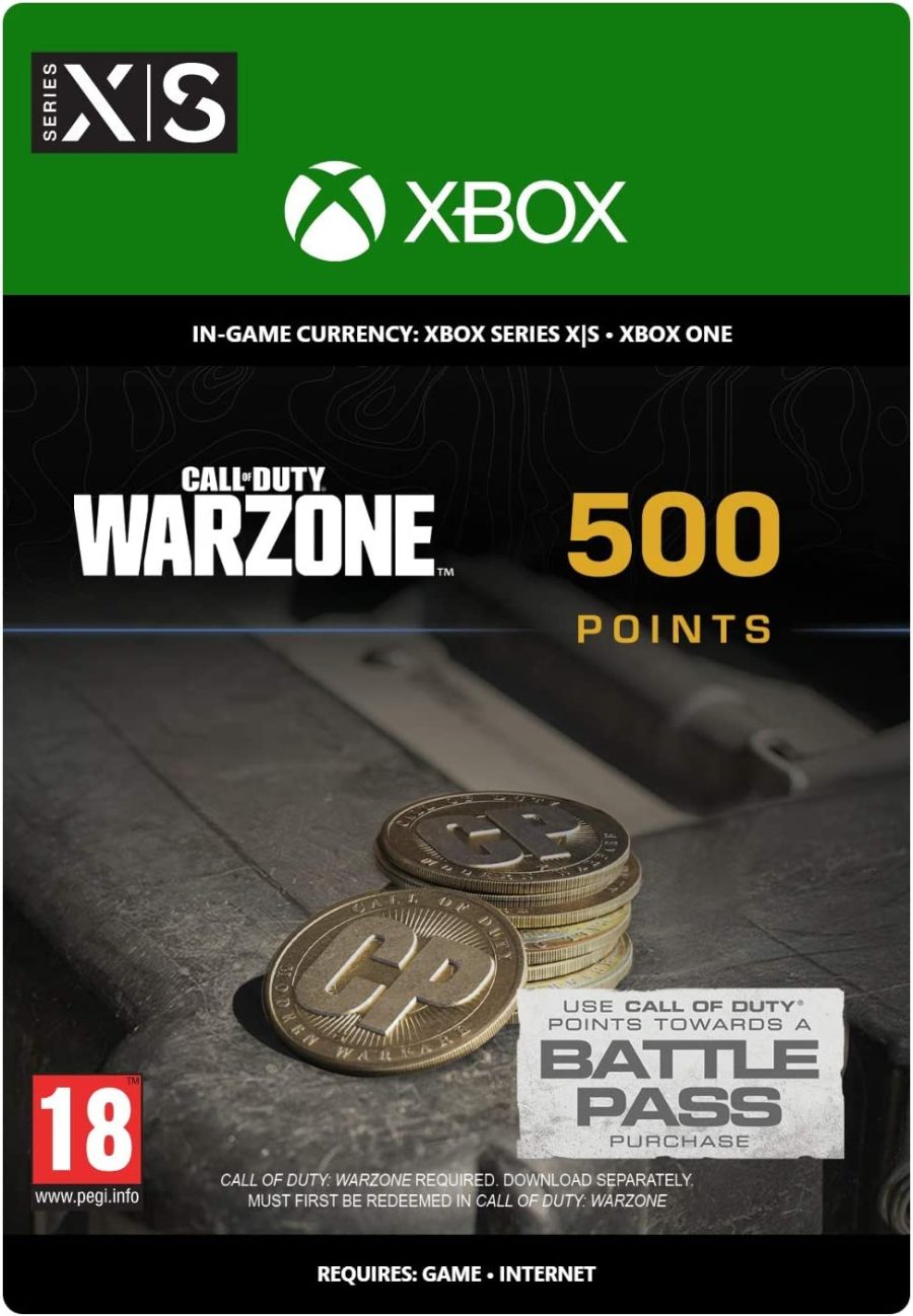 Call of Duty: Warzone 500 Points Digital Download Key (Xbox One/Series X)