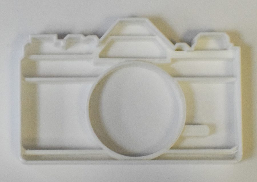 Camera Photo Photography Cookie Cutter Baking Tool 3D Printed USA PR448