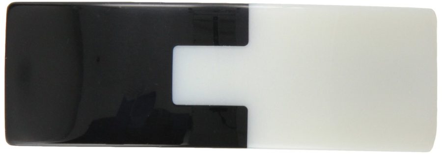 Caravan Interlocking Puzzle Combining Black With White In This Modern Handmade A