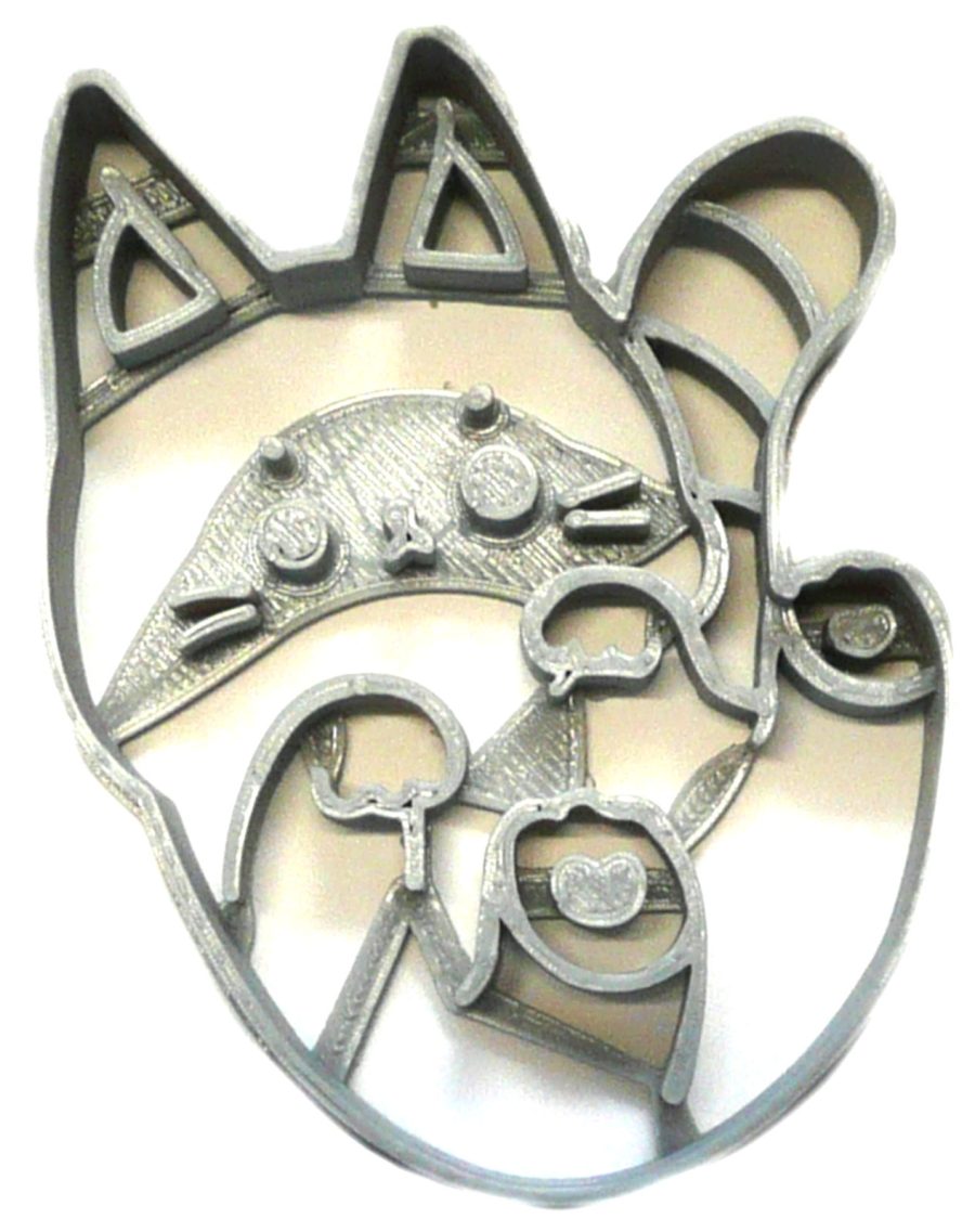 Cat Kitty Playing Playful Animal Pet Kitten Whiskers Cookie Cutter USA PR2366