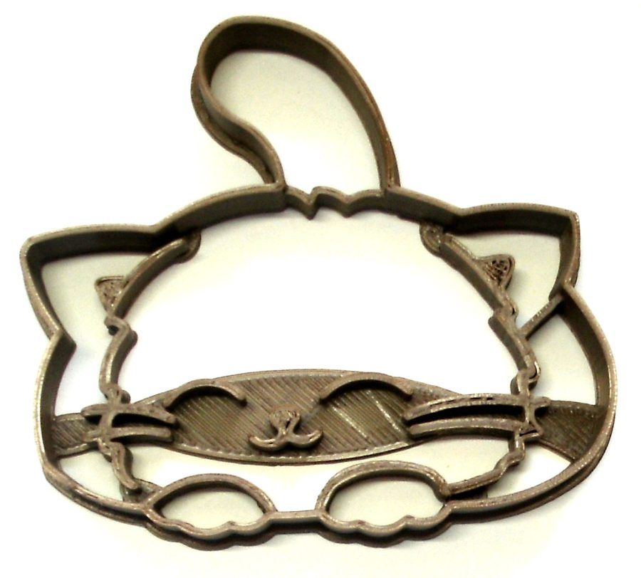 Cat Kitty Sneaky Laying Animal Pet Kitten Cookie Cutter 3D Printed USA PR2342