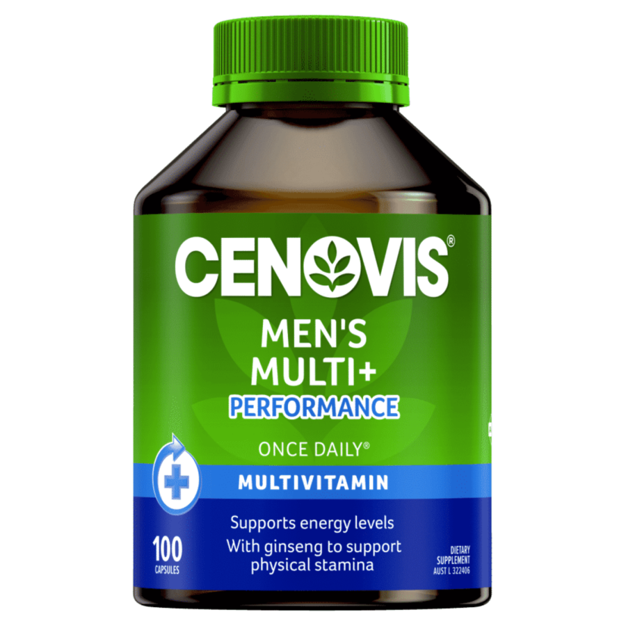 Cenovis Men's Multi + Performance 100 Capsules