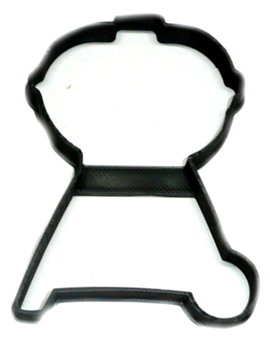 Charcoal Grill Food BBQ Grilling Summer Cookout Cookie Cutter USA PR2729