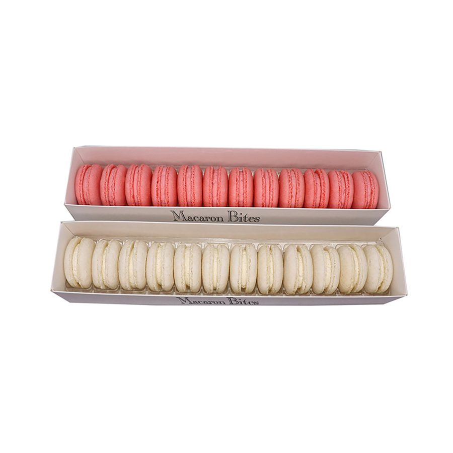 Charming Macaron Assortment - Pink and White Delights