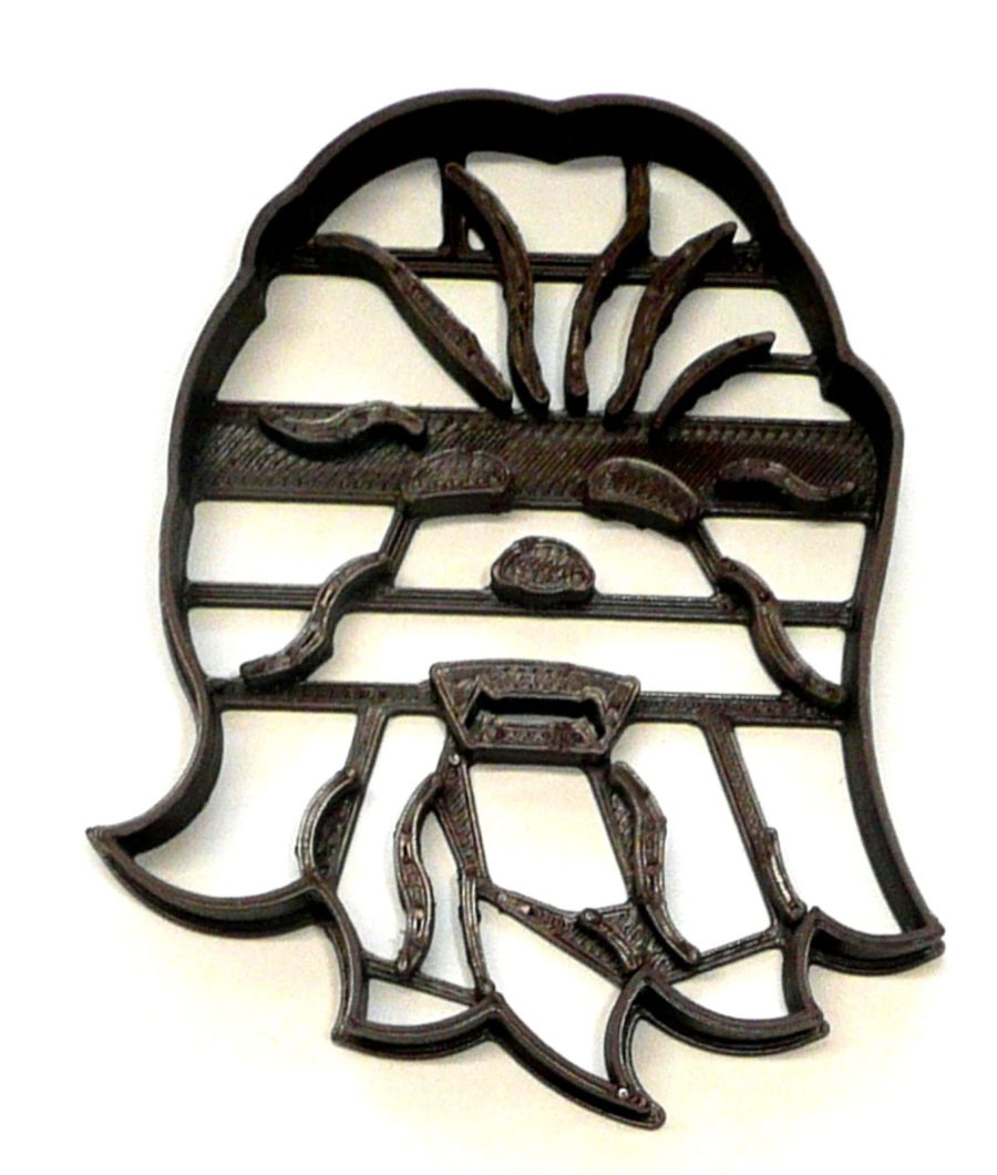 Chewbacca Chewie Head Face Star Wars Movie Character Cookie Cutter USA PR4132