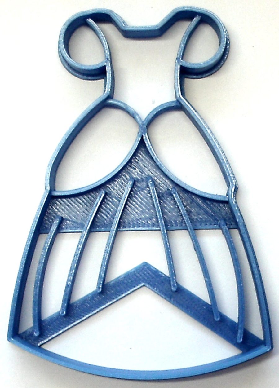 Cinderella Princess Dress Costume Animated Kids Movie Cookie Cutter USA PR2909