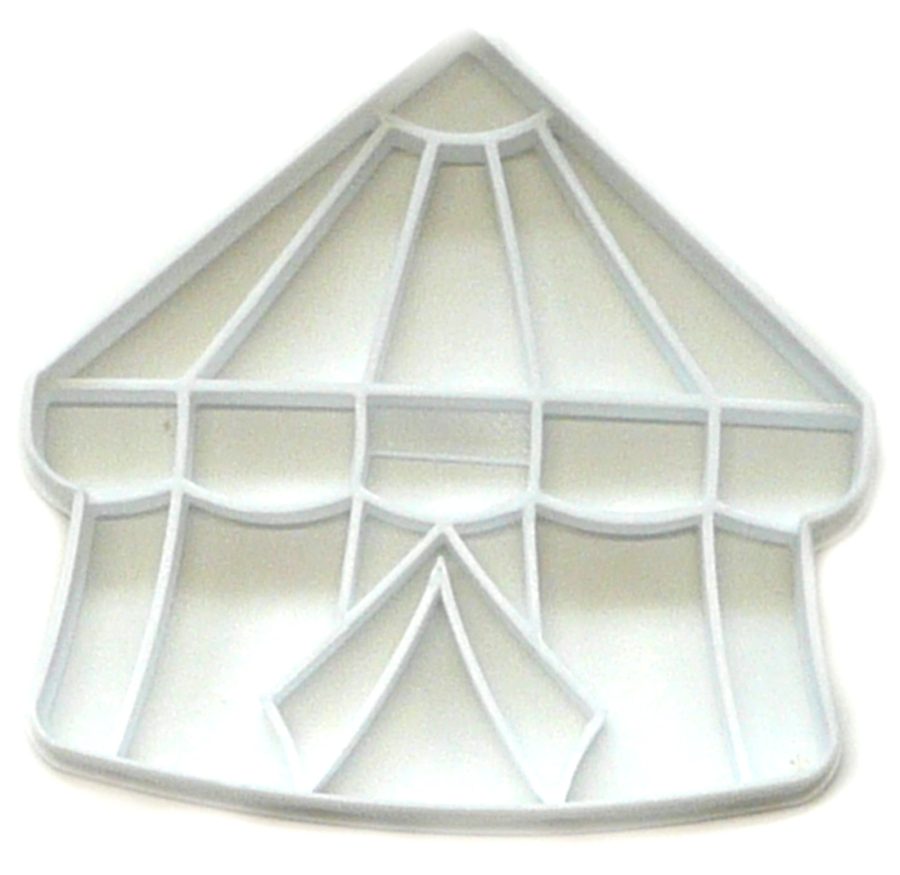 Circus Tent Carnival Stripes Big Top Striped Cookie Cutter USA PR2965