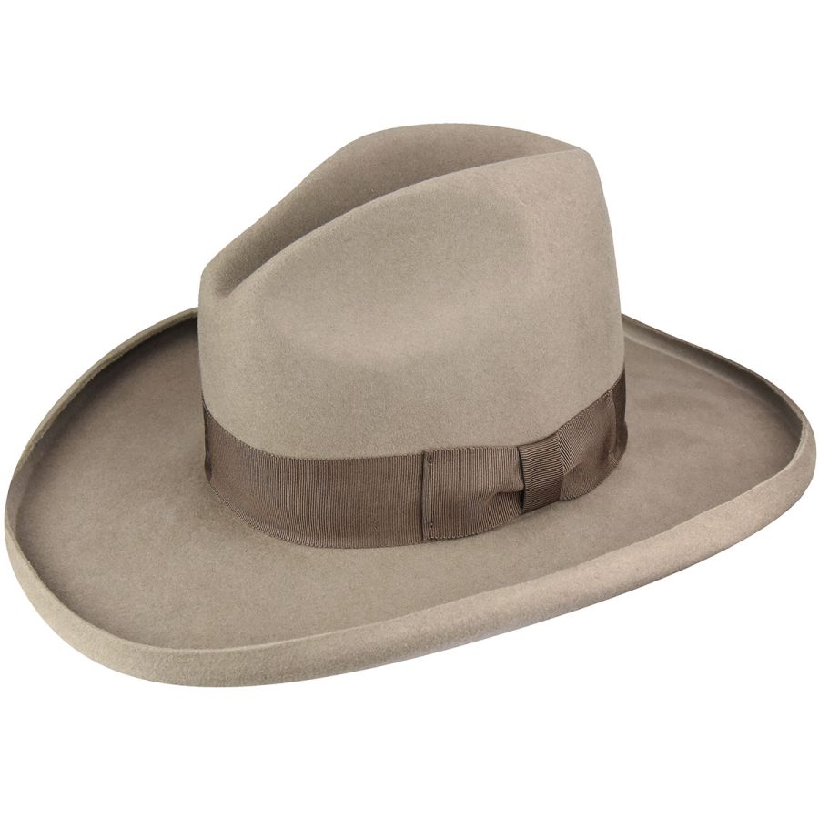 Clayton Cowboy Western Hat - Pecan/7 1/8