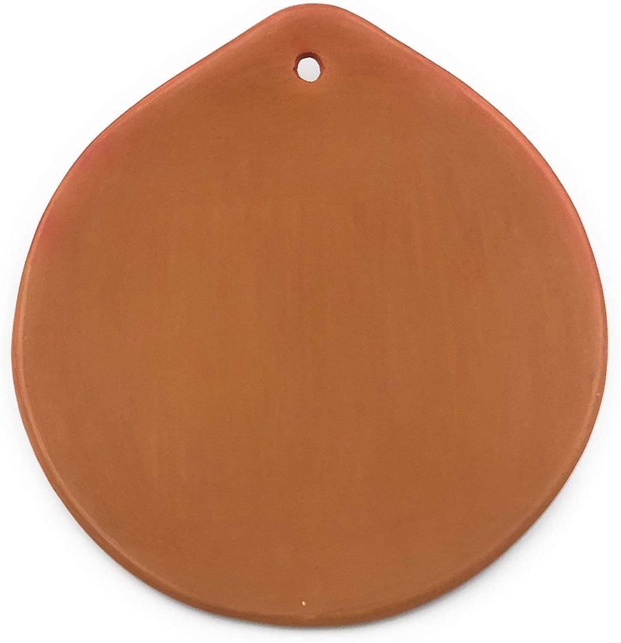 Comal for Tortillas 10" Unglazed Grill Pan Warmer Terracotta Clay 100% Handcraf