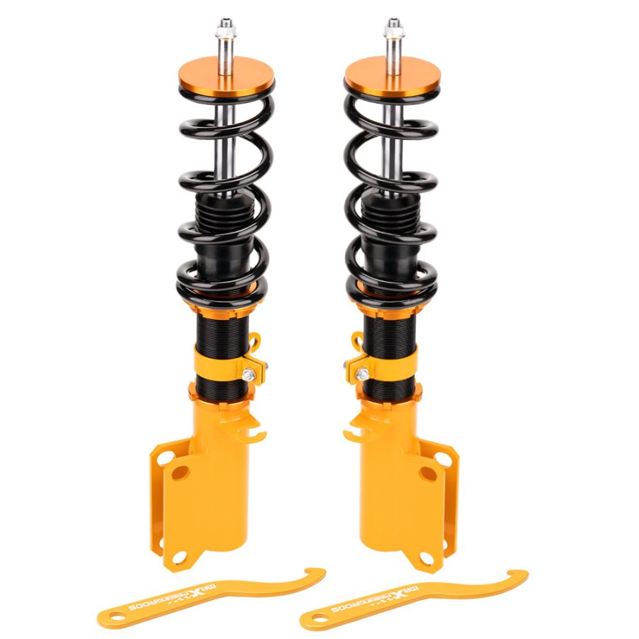 Compatible for BMW X5 E53 2000 - 2006 Adjustable Height Struts Front Coilovers Shocks and Springs lowering kit