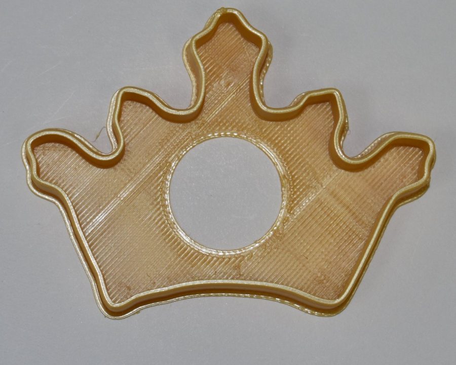 Crown Tiara Royal Queen King Princess Prince Cookie Cutter 3D Printed USA PR619