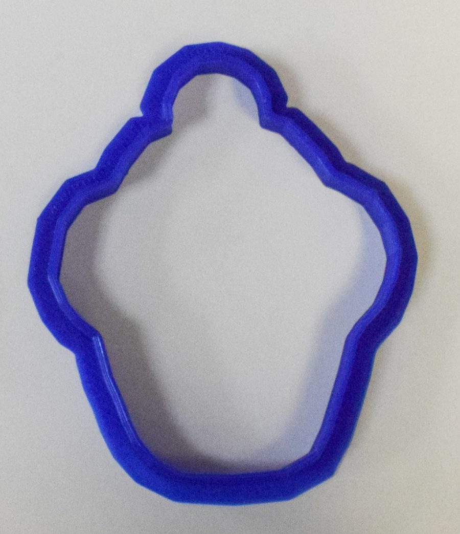 Cupcake Muffin Dessert Cookie Cutter Baking Tool 3D Printed USA PR265