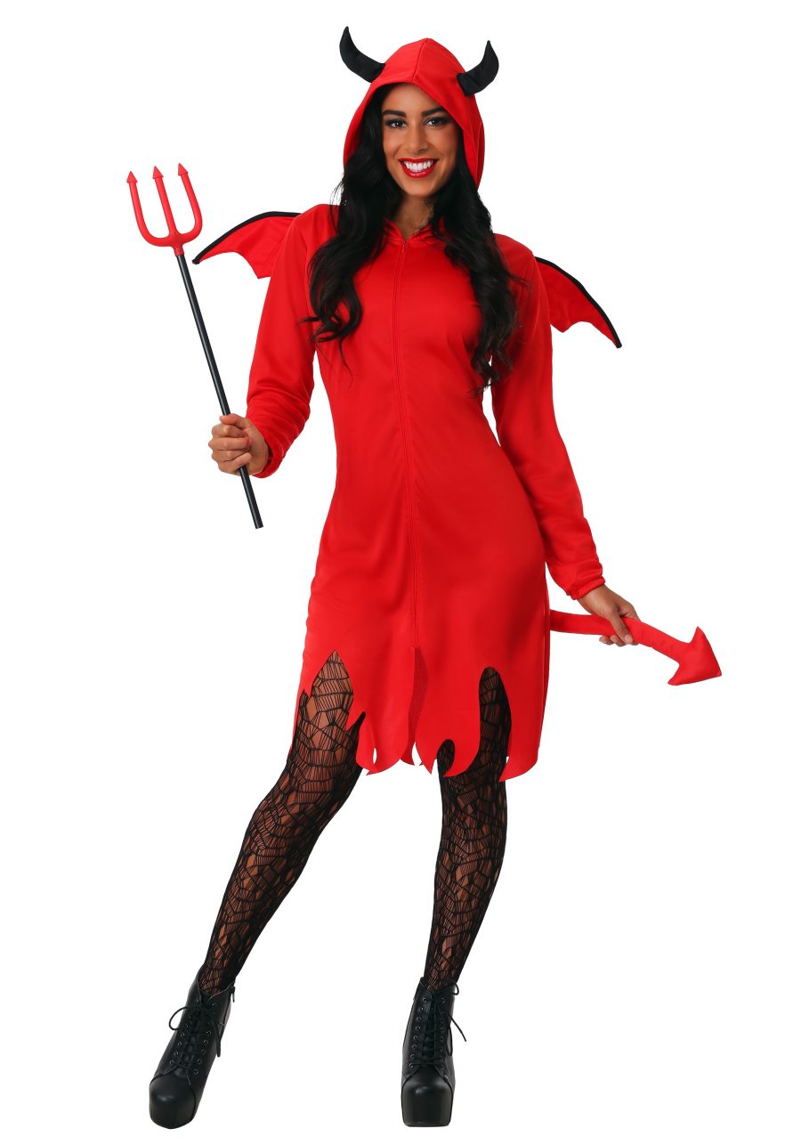 Cute Devil Women's Costume Dress