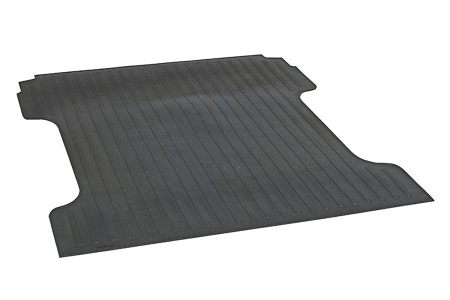 DEE ZEE DZ87018 Bed Mat; Heavyweight; Direct-Fit; Without Raised Edges; Black; Rubber; Tailgate Liner/ Mat Not Included