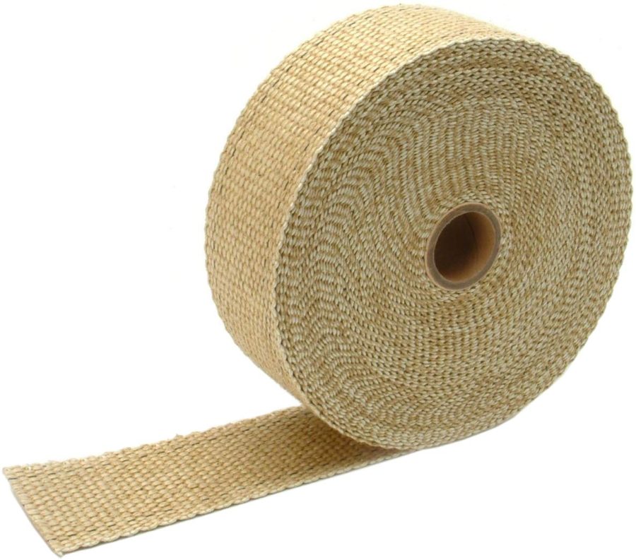 DESIGN ENG 10102 0Tan 2 INCH x 50FT Exhaust Heat Wrap