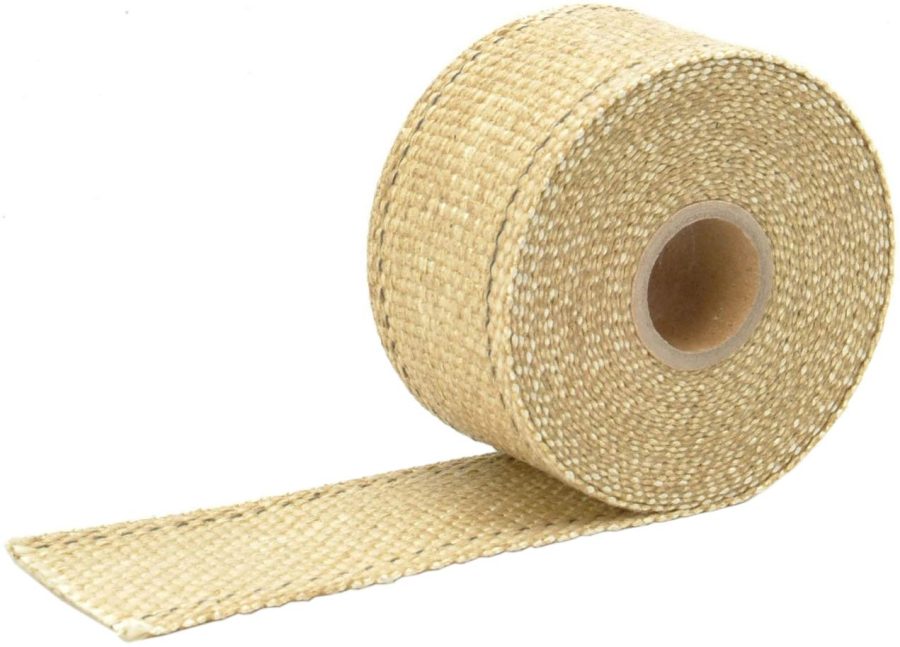 DESIGN ENG 10106 0Tan 2 INCH x 15FT Exhaust Heat Wrap