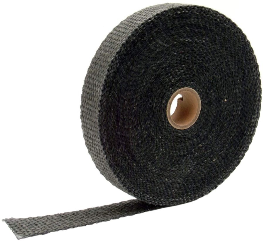 DESIGN ENG 10107 0Black 1 INCH x 50FT Exhaust Heat Wrap