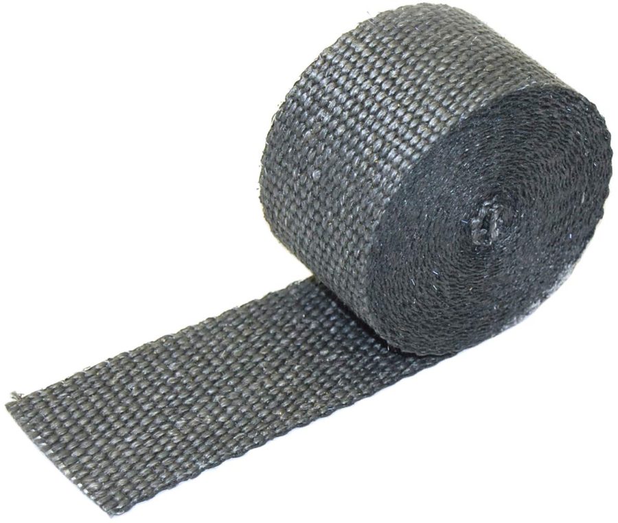 DESIGN ENG 10121 0Black 2 INCH x 15FT Exhaust Heat Wrap