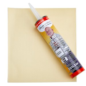 DICOR 402-PR Roof Repair Kit - Includes Patch, Adhesive, Cleaner - Easy Solution for RV Roof Leaks