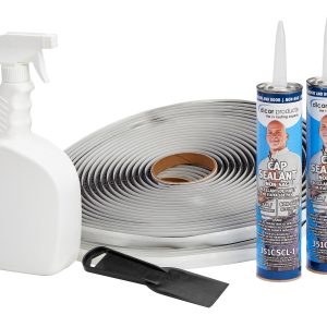 DICOR WRK-1 Standard Seal-Tite Reseal Kit - includes Enough RV, Trailer, Motorhome Repair Tape for 6 to 8 Windows - White