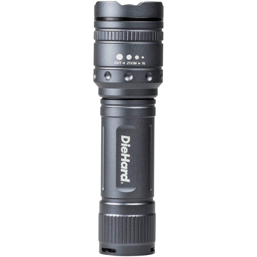 DIEHARD 41-6121 Twist Focus Flashlight (600-Lumen)