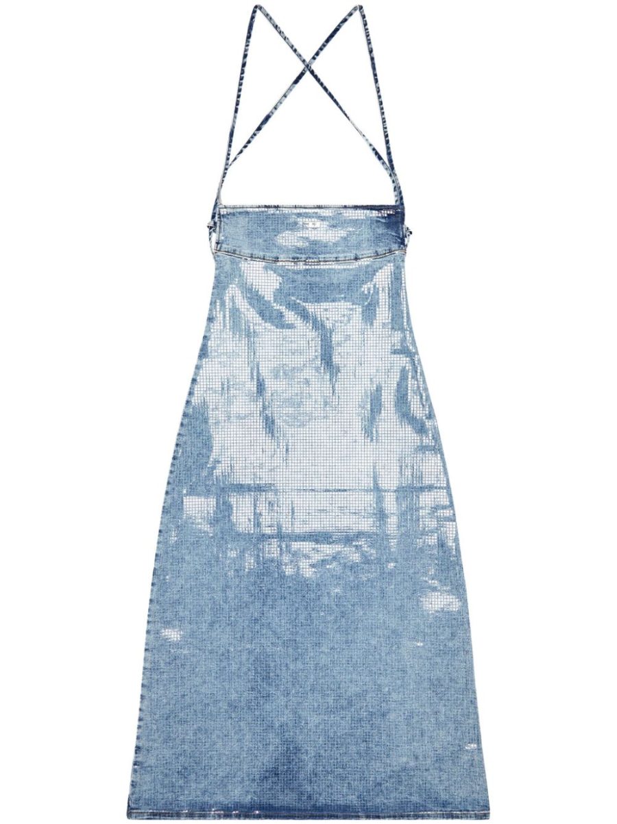 DIESEL WOMEN De-Held-S Dress Light Blue