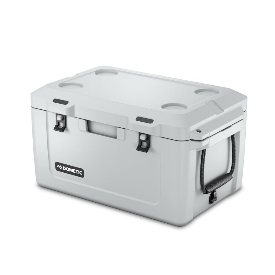 DOMETIC 9600028786 Patrol 55L Insulated Hard Cooler, Mist, Ice Chest and Passive Cool Box, Fits 43 Cans