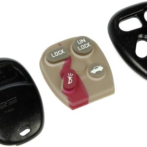 DORMAN 13608 Keyless Entry Transmitter Cover Compatible with Select Models, Black