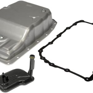 DORMAN 265-580 Transmission Oil Pan with Drain Plug Compatible with Select Cadillac/Chevrolet/GMC Models (OE FIX)