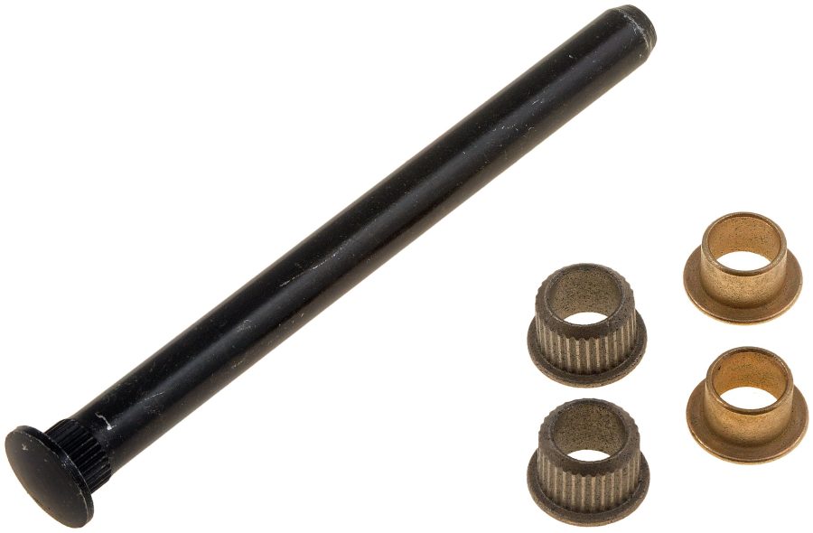 DORMAN 38400 Door Hinge Pin And Bushing Kit - 1 Pins And 4 Bushings Compatible with Select Models, Black